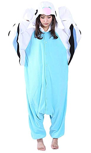 Unisex Adult Pajamas - Plush One Piece Cosplay Parrot Animal Costume