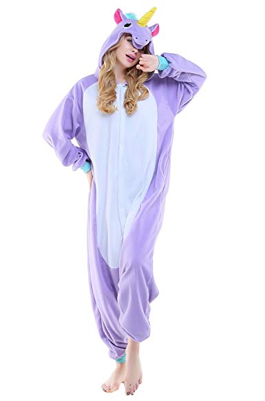 CANASOUR Halloween Adult Unisex Unicorn Onesies Anime Cosplay Pajamas