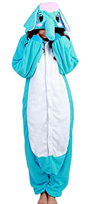 Lava-ring Animal Onesie Pajamas Hooded Kigurumi Adults Unisex Cosplay Costumes