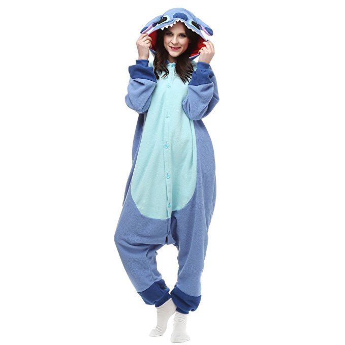 YUPENGDA Kigurumi Pajamas Unisex Adults Cosplay Costume Onesie