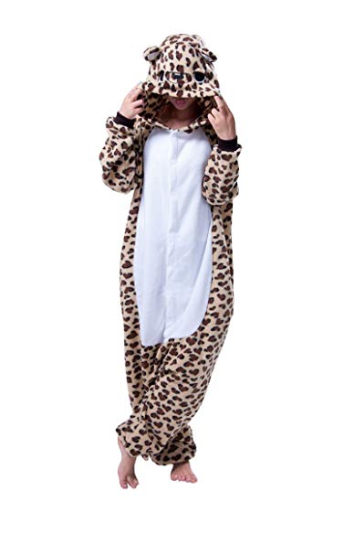 Unisex Adult Animal Cosplay Pajamas Kigurumi Sleepwear Onesies Sleepwear Set