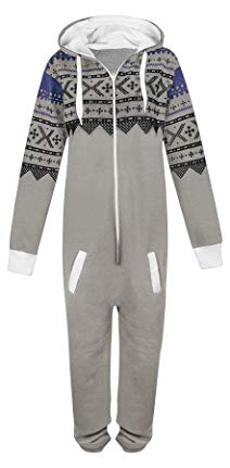Mens Womens Unisex One Direction Rihanna Aztec Camouflage Hooded Onesie Jumpsuit