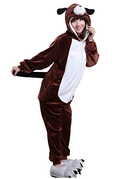 Dog Style Animal Halloween Costumes Cosplay Outfit Pajamas