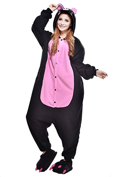 Louis Kigurumi Pajamas Halloween Costumes One Piece Onesie Pig Pink Cosplay