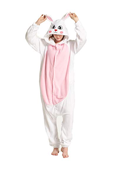 Lightweight Polar Fleece Easter Bunny Costume
