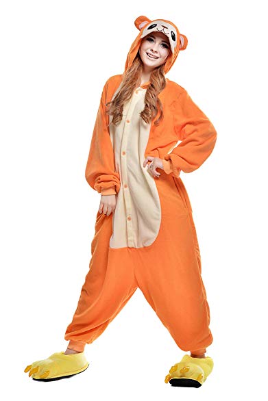 Newcosplay Unisex All in One Halloween Adult Onesie Pyjamas