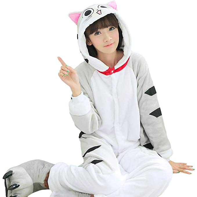 VIGEROUS Unisex-adult Kigurumi Onesie Christmas Day Halloween Costume Romper Pajamas