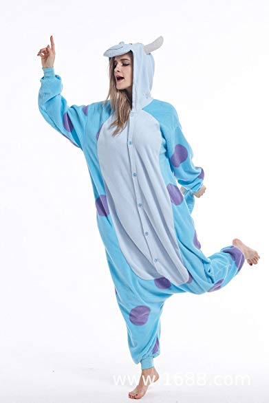 Zinuods Unisex Adult Pajamas Onesies One-Piece Cosplay Animal Costumes