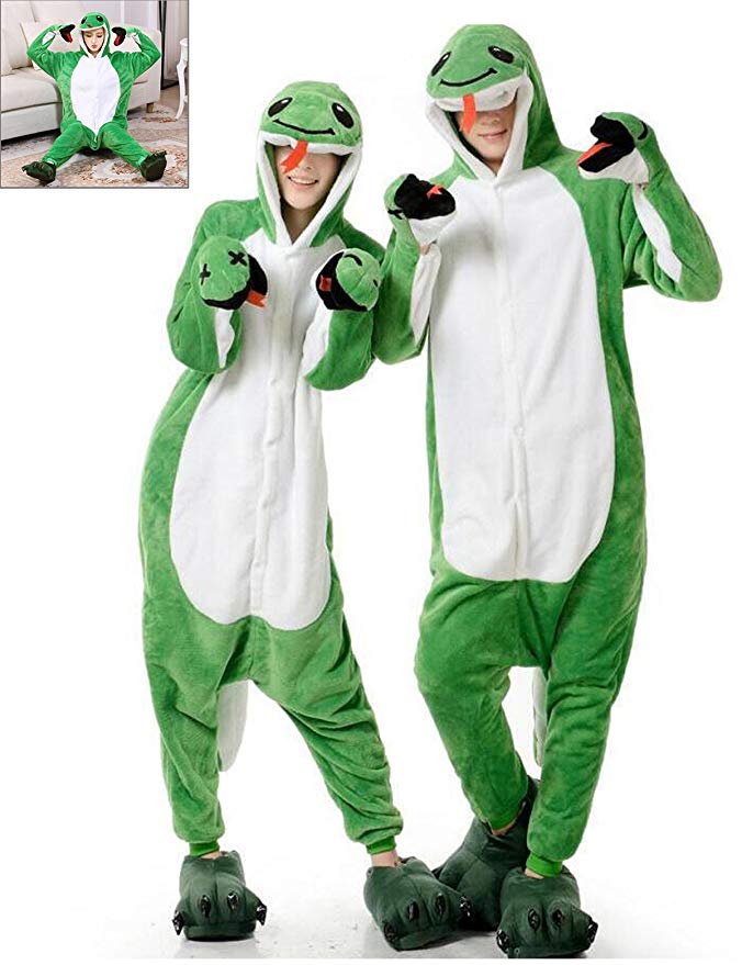 Adult Onesies Snake Pajamas Unisex Kigurumi Halloween Costume for Women Men