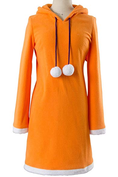 Ya-cos NO GAME NO LIFE Zero Shuvi Dola Shiro Pajamas Dress Suit Uniform Cosplay Costume Orange