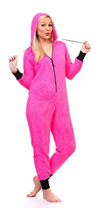 Totally Pink Women's Warm and Cozy Neon Pajama / Pajamas
